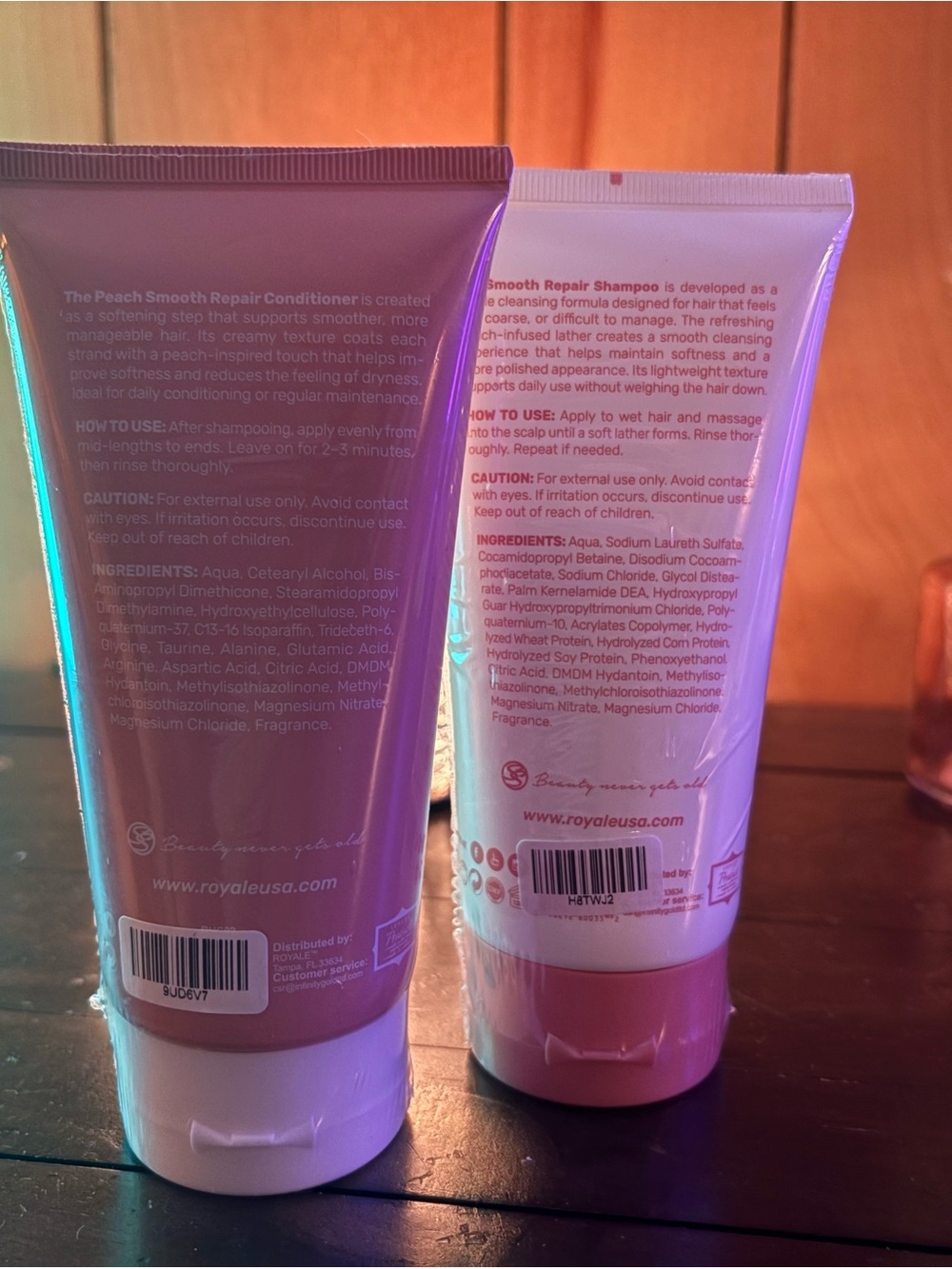 Pink Smooth Repair Shampoo for Women